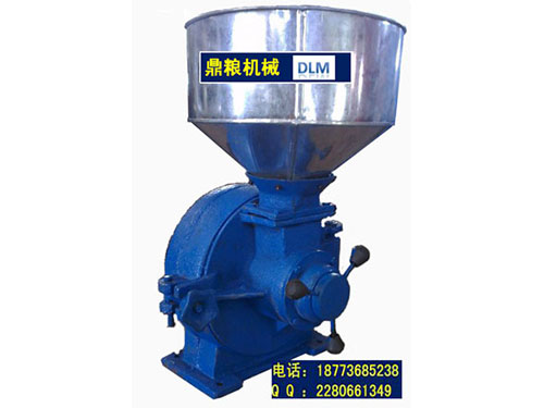 30型磨片式粉碎機(jī)、磨粉機(jī)磨粉機(jī)，磨片式，產(chǎn)量達(dá)1000公斤時(shí),粗細(xì)可調(diào)